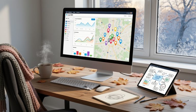 Préparer son site avant la saison (automne/hiver) : plan SEO local