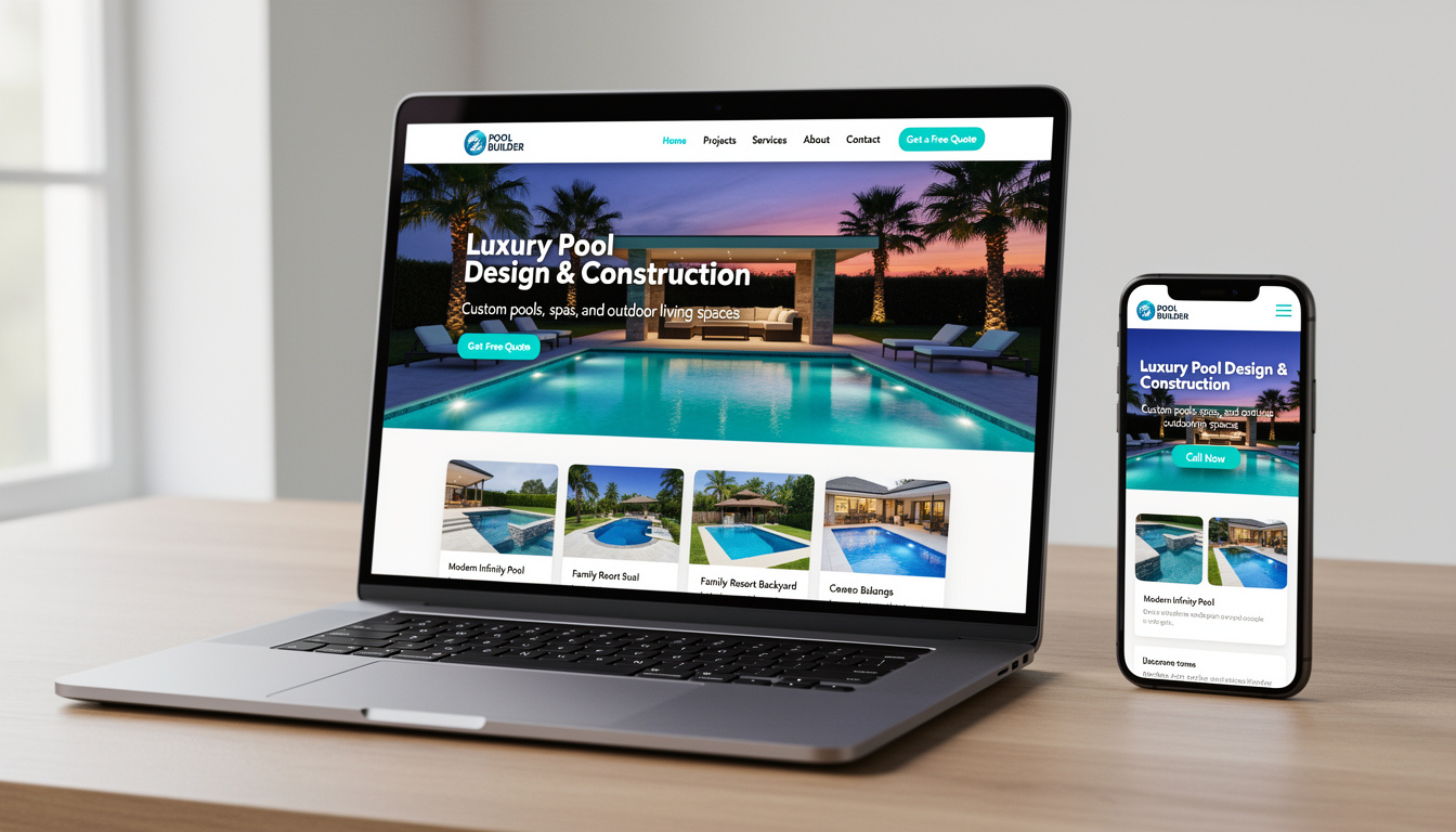 découvrez comment créer un site internet professionnel pour pisciniste et augmenter vos ventes grâce à une présence en ligne efficace et ciblée.