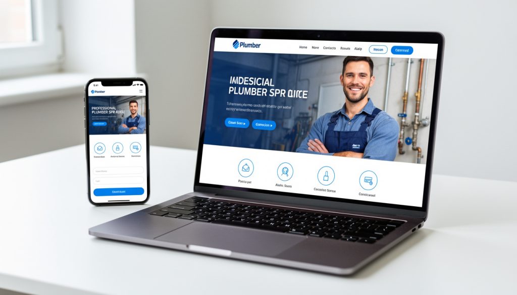 Où trouver un modèle de site internet adapté aux plombiers ?