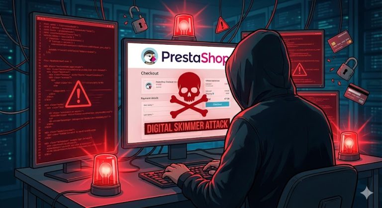Alerte Sécurité Critique PrestaShop Skimmer: Vos clients sont-ils en train de se faire voler leurs coordonnées bancaires ?